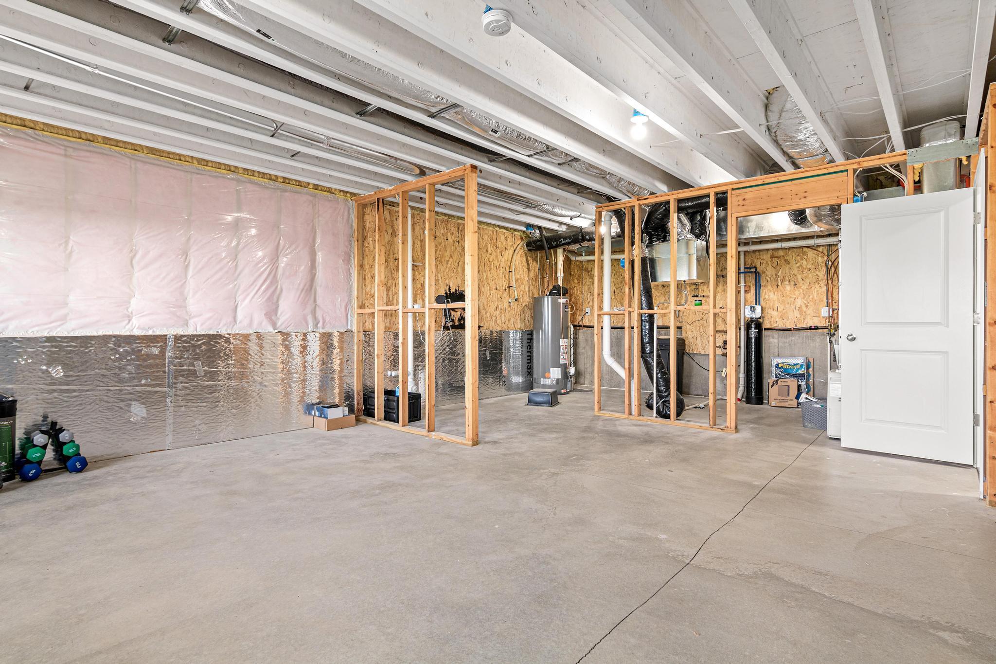 Unfinished Lower Level