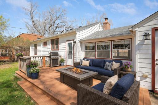 Deck is massive and constructed with low maintenance, composite materials. Deck is virtually-staged. Host fun summer barbecues soon!