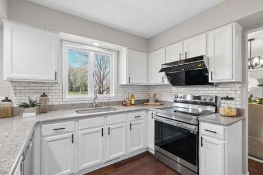 Vented out Kitchen hood