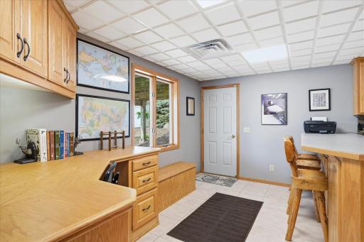 The home office is huge and perfect for a home based business.