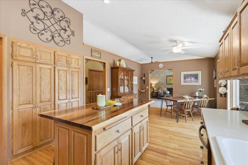 When we said "eat in kitchen" we really meant it.