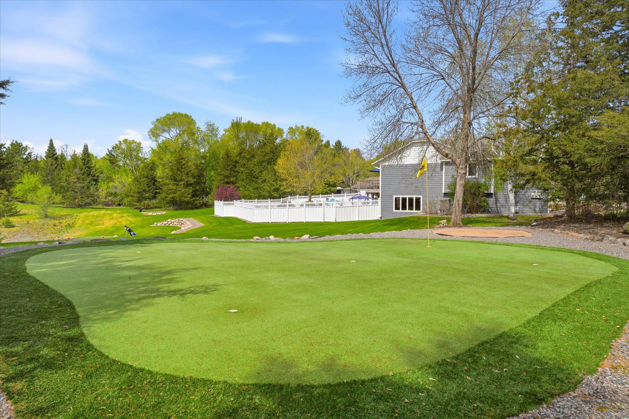 You know what they say - drive for show, putt for dough!