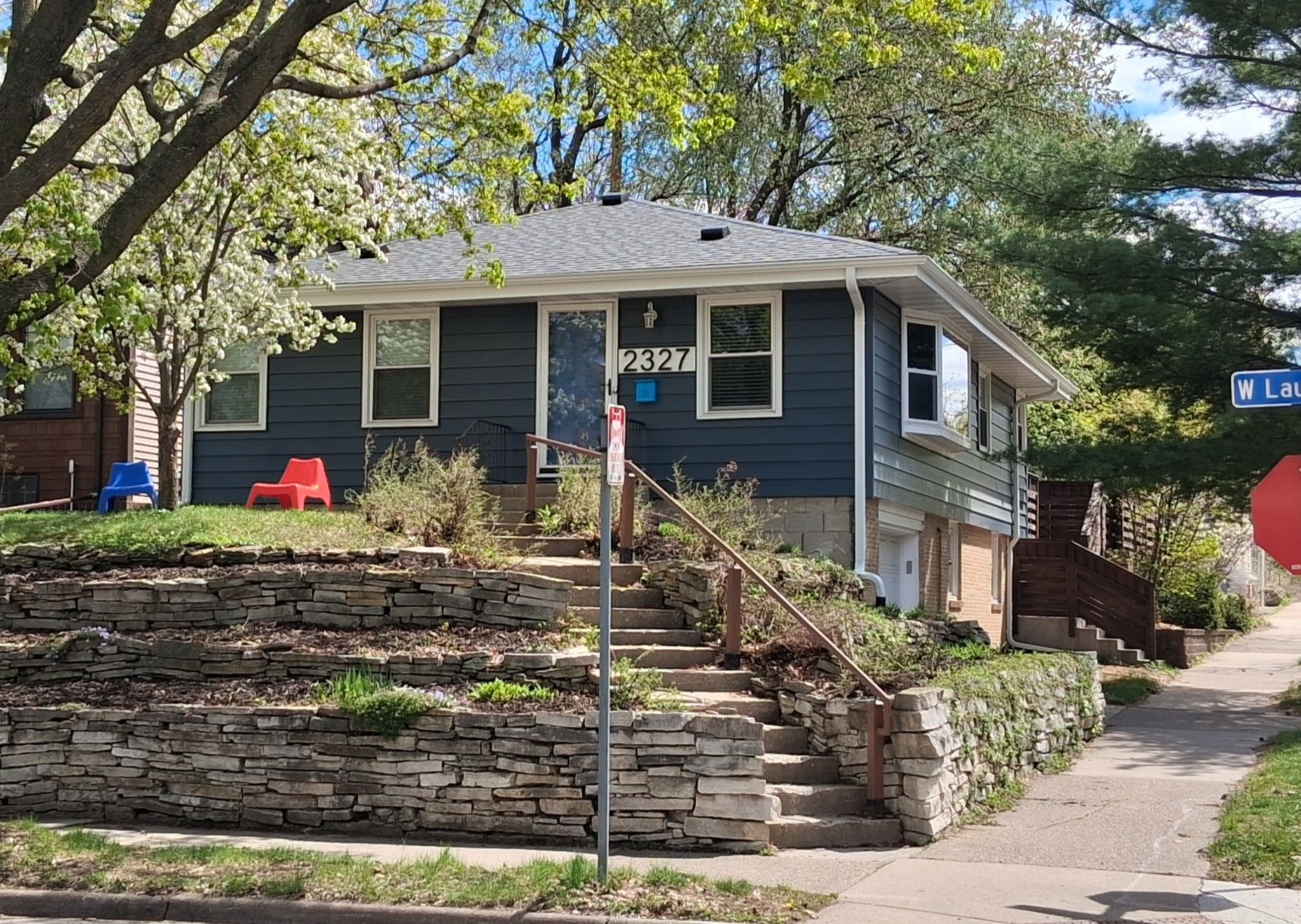 Well maintained mid-century rambler walkout with many high cost updates recently completed
