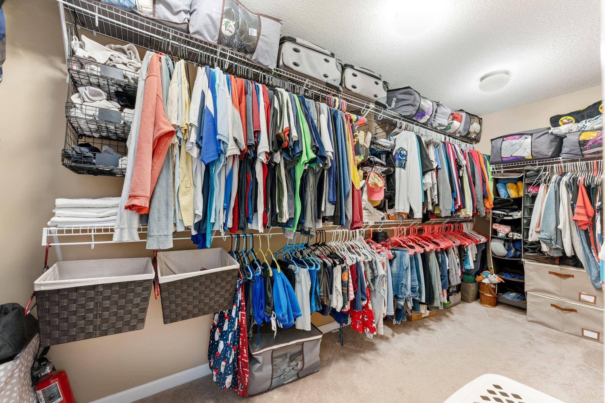 Owner's Closet (before carpet replacement)