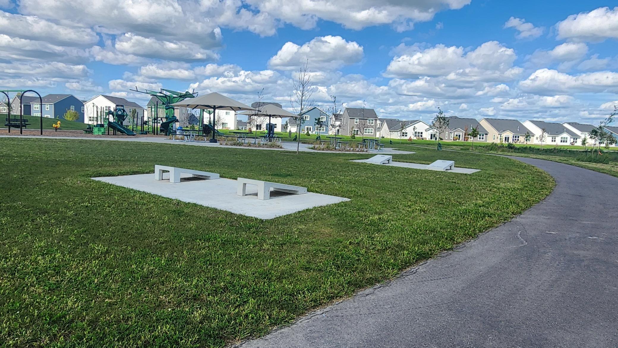 Bean Bag Toss at the Park - Yes, a spot just for it!