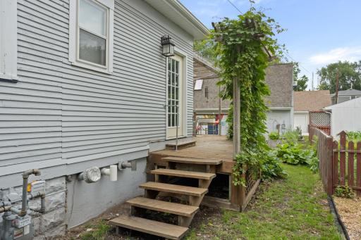 Rear Home Entrance