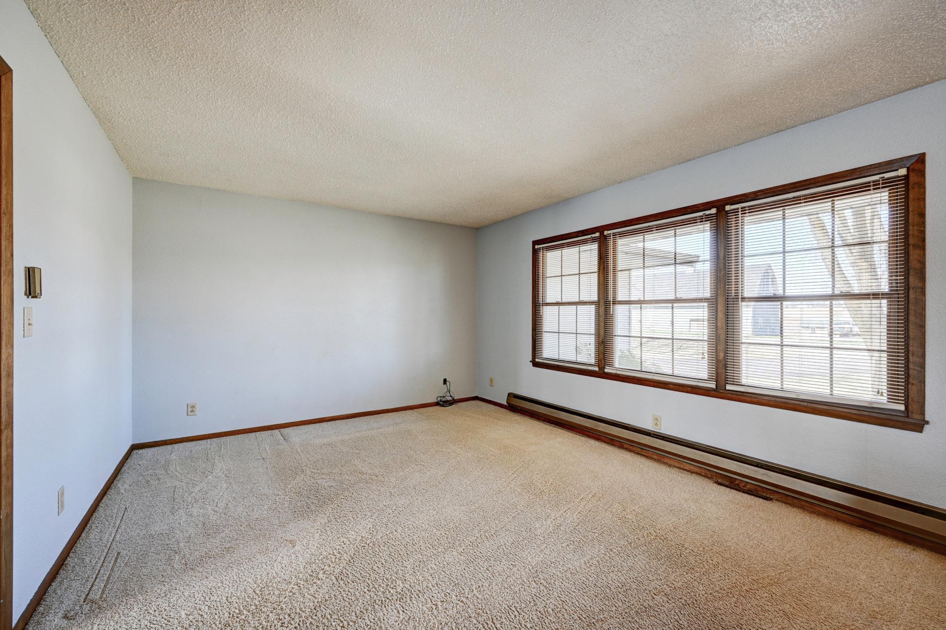 Natural light flows throughout the home
