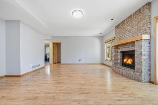 A fourth bedroom is conveniently located just off the family room.
