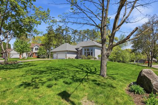 Enjoy the benefits of corner lot living in this desirable location.