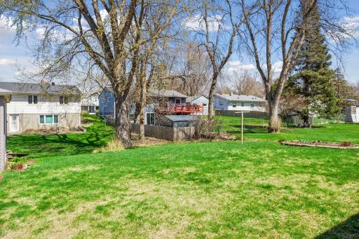 Generous green space with endless possibilities for outdoor enjoyment.