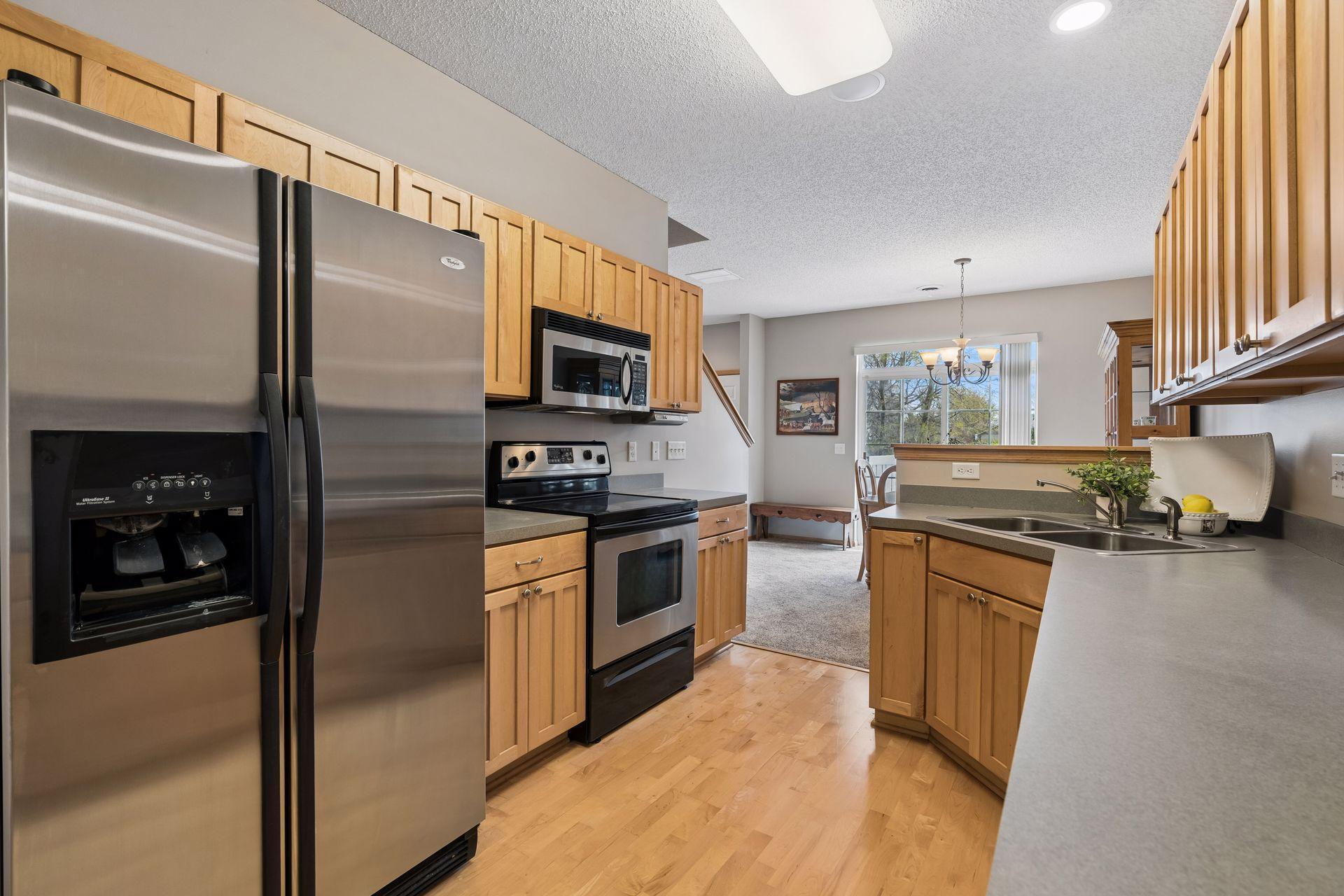 Another view of the amazing kitchen.