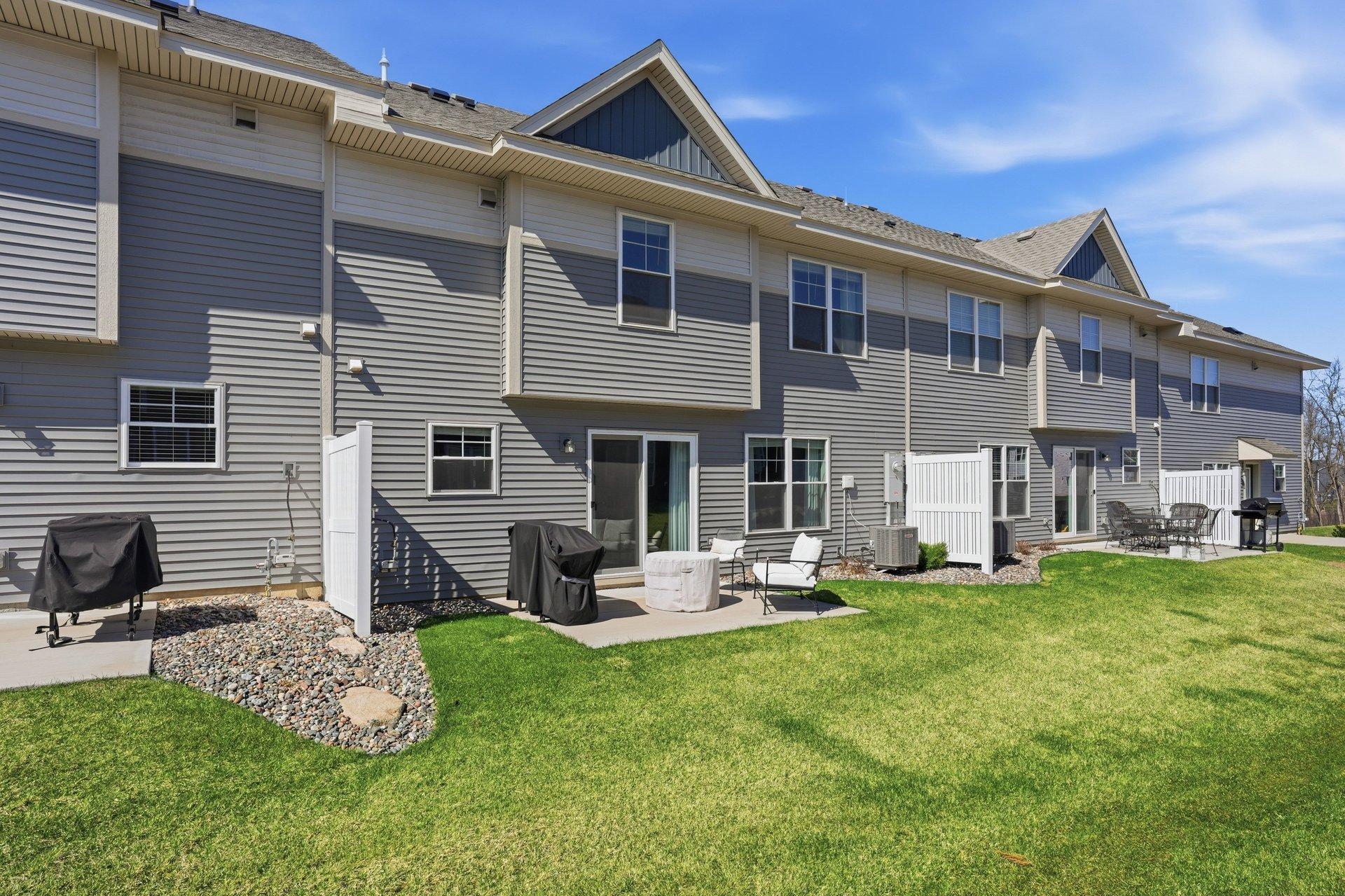 Sliding door off the dining room leads to your backyard and patio.
