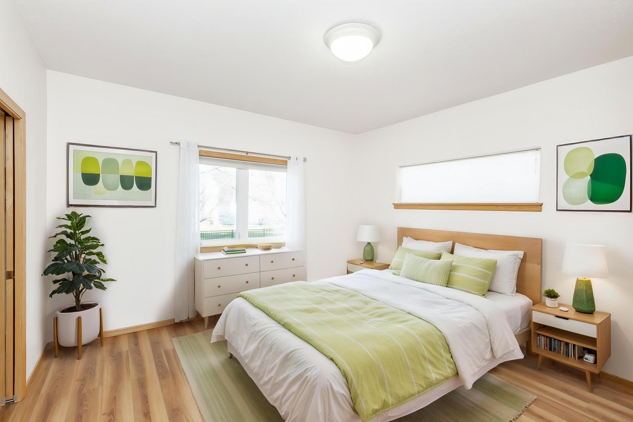 Primary Bedroom - Virtually Staged