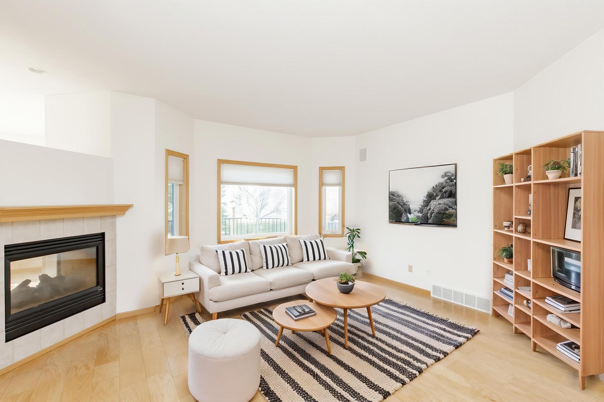 Living Room - Virtually Staged