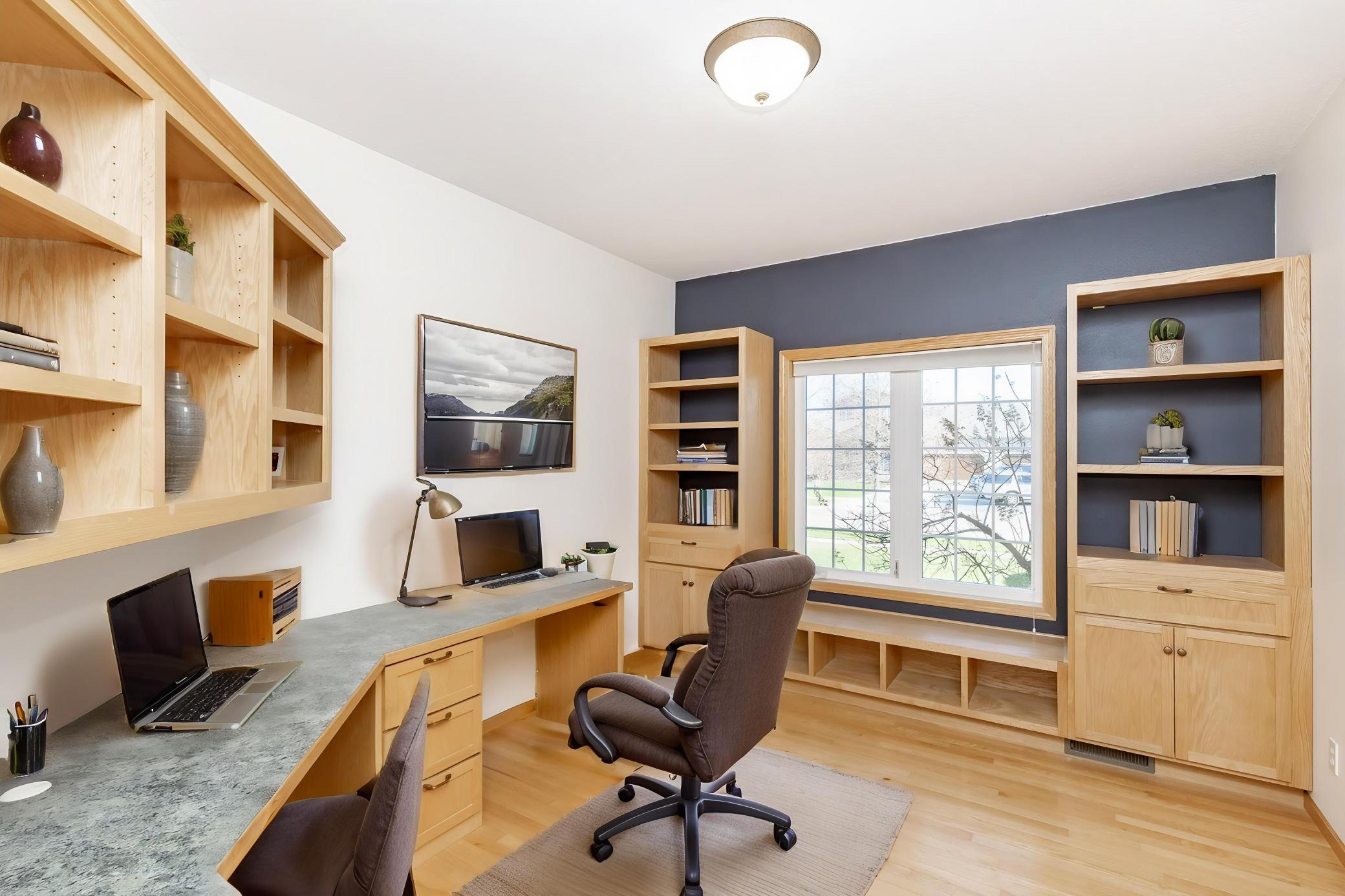 Office - Virtually Staged