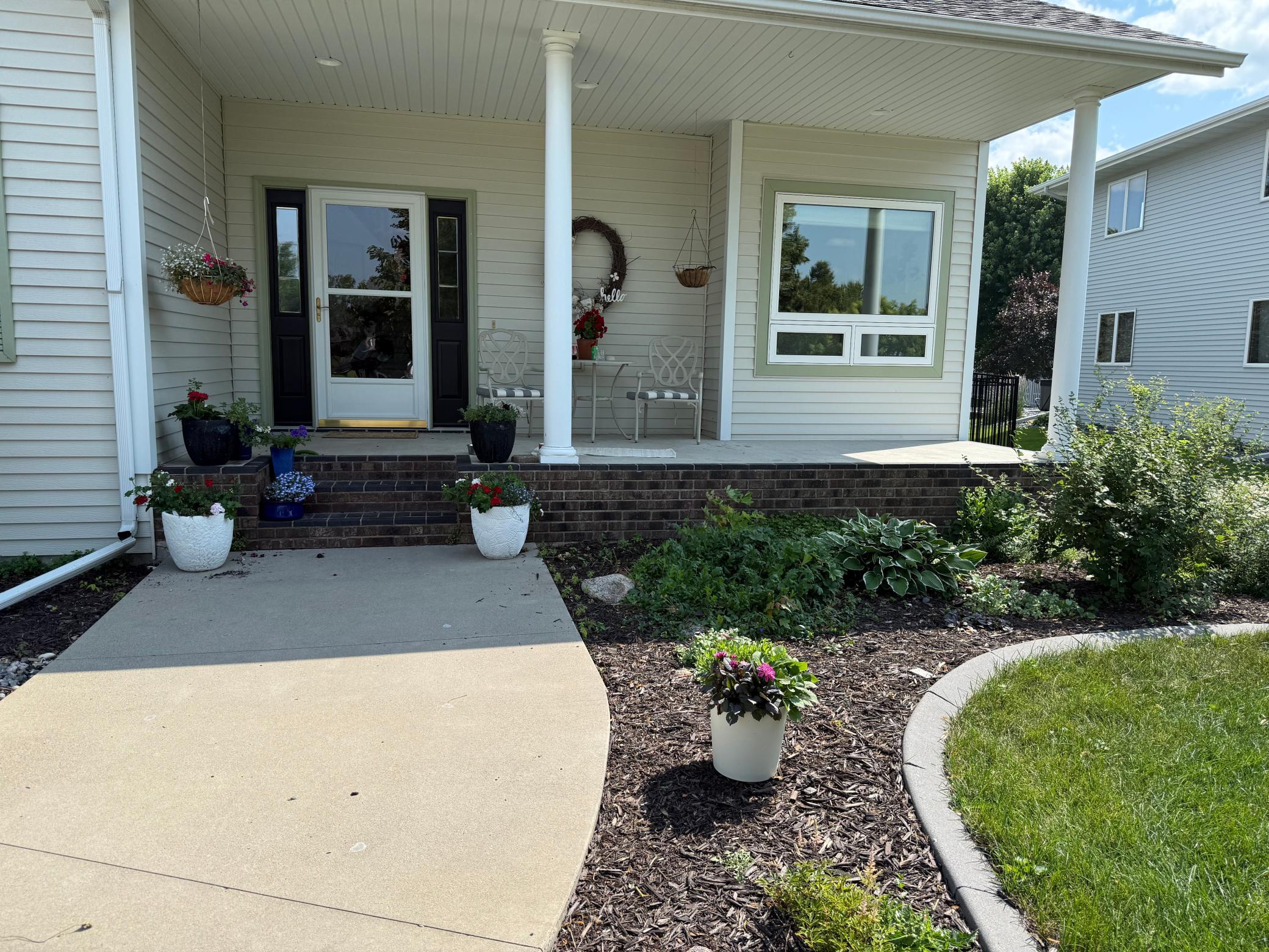 Front Porch - last summer