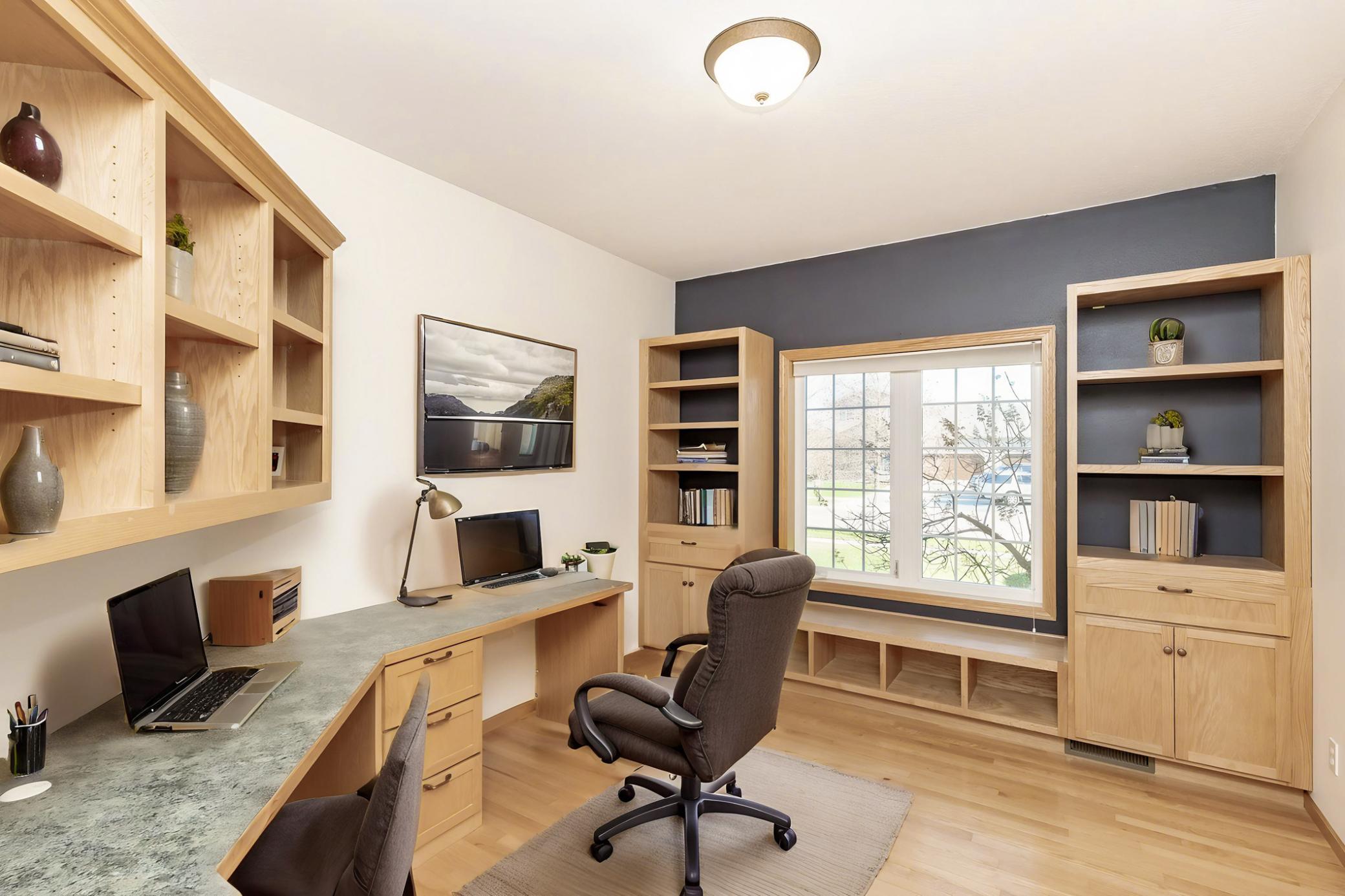 Office/Study - Virtually Staged