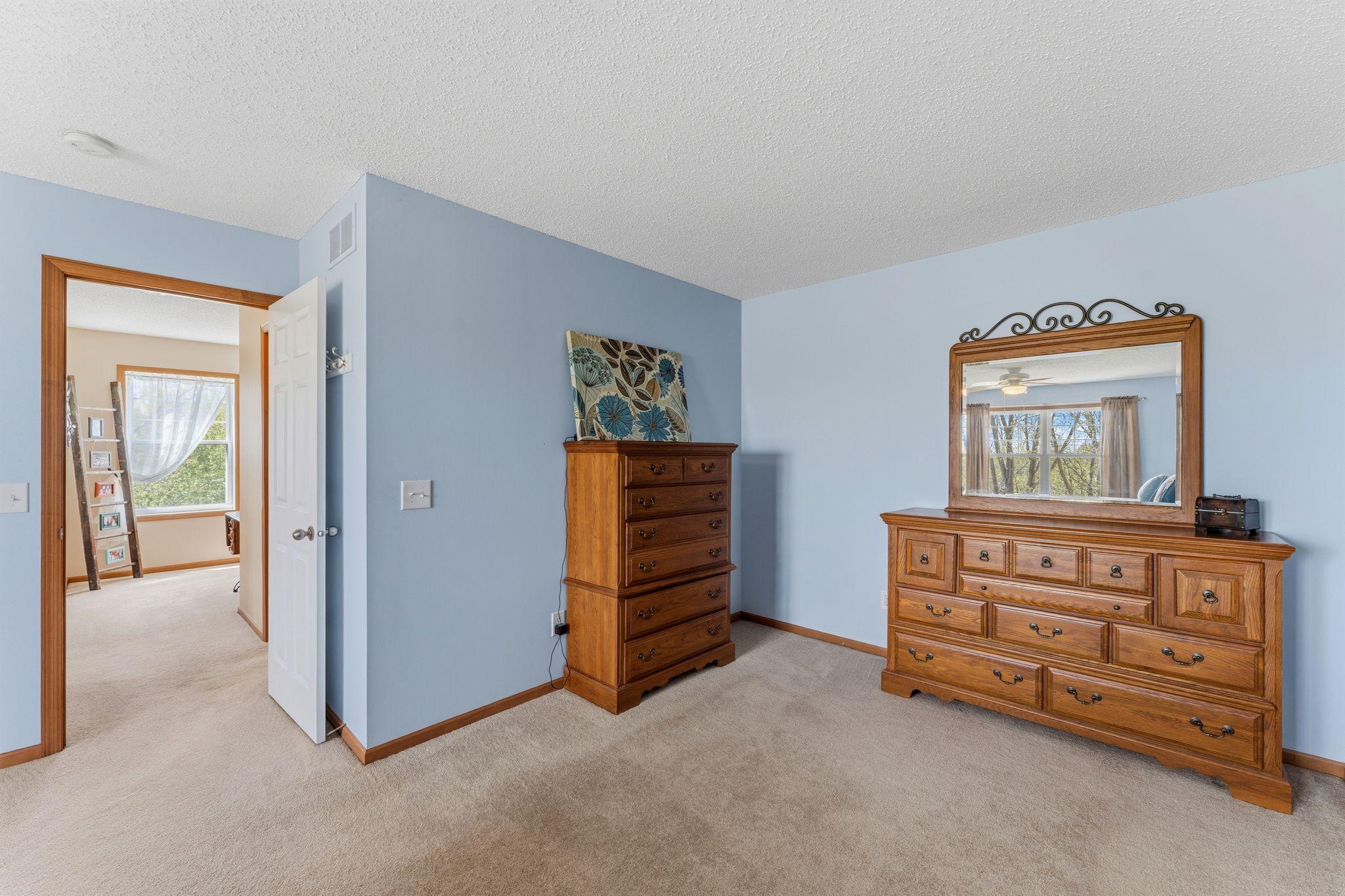 This Primary Bedroom in huge!