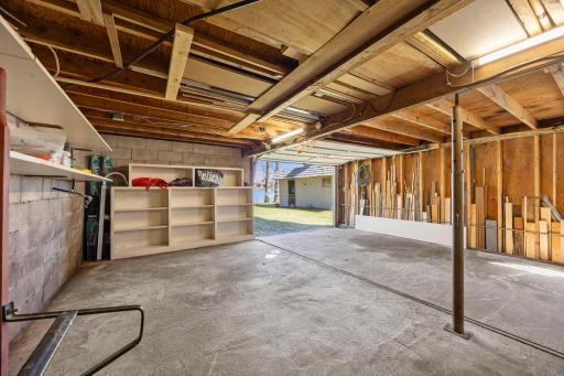 Tuck-Under Garage/Work Shop Below the Bunk House