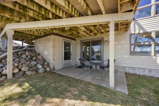 Separate Patio Area and Additional Storage