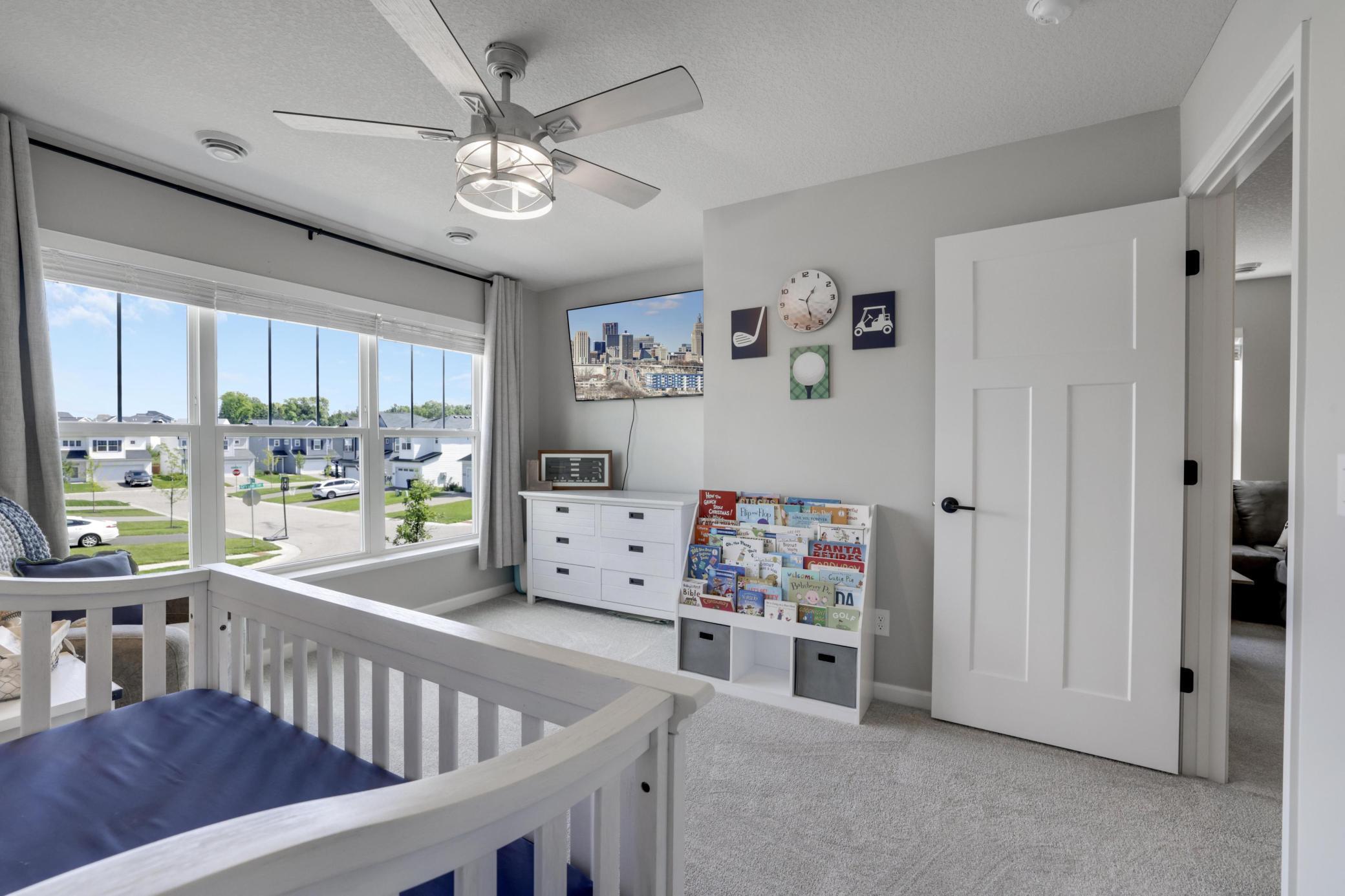 Another view of the beautiful bedroom!