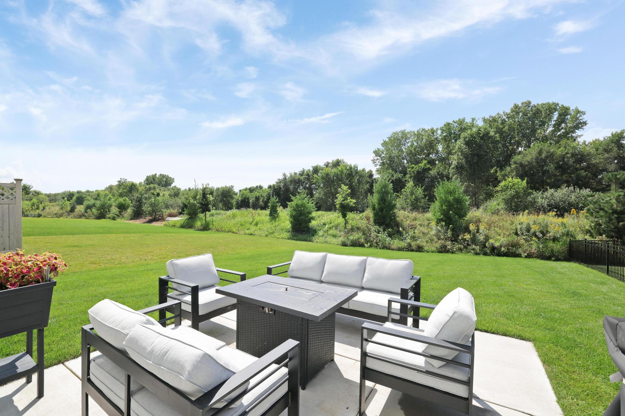 Another beautiful view of the outside patio!