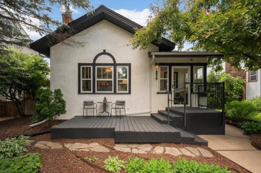 Incredibly charming 1 1/2 story and steps away to downtown 50th & France location.