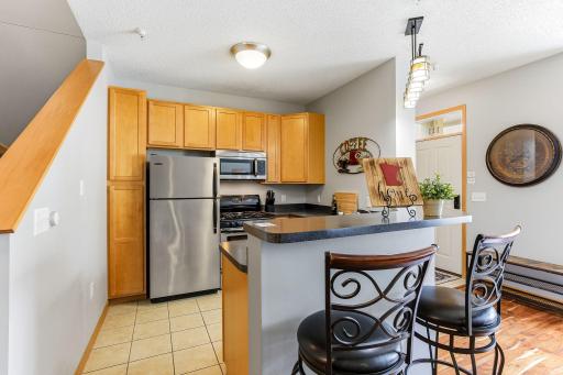 Kitchen designed for both style and functionality, featuring a smart layout with efficient use of space