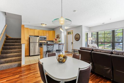 Open floor plan creates a spacious, connected feel with seamless flow between living areas