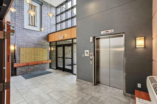 Secure building with controlled access, offering added peace of mind for residents and guests.