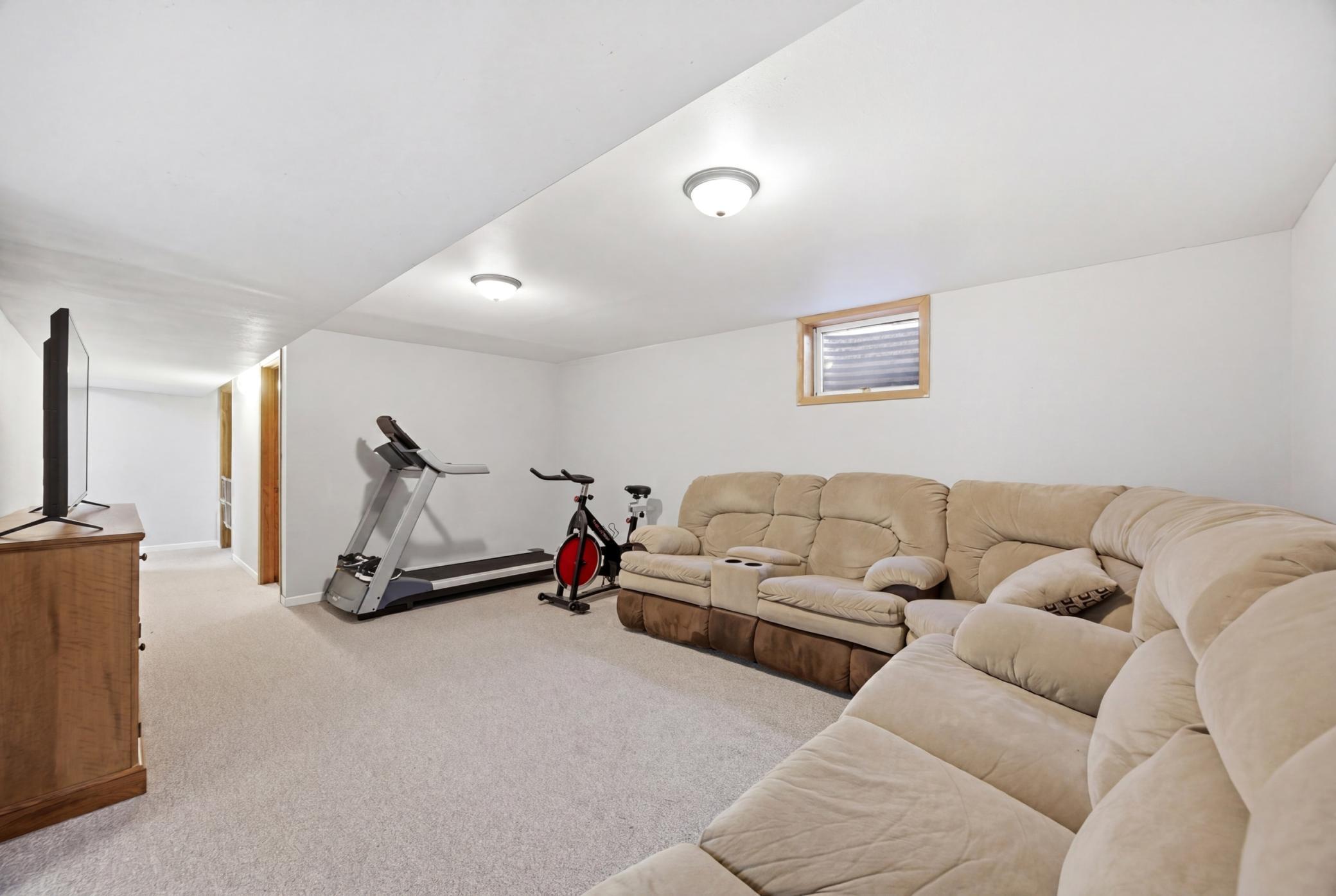 Lower Level flex space