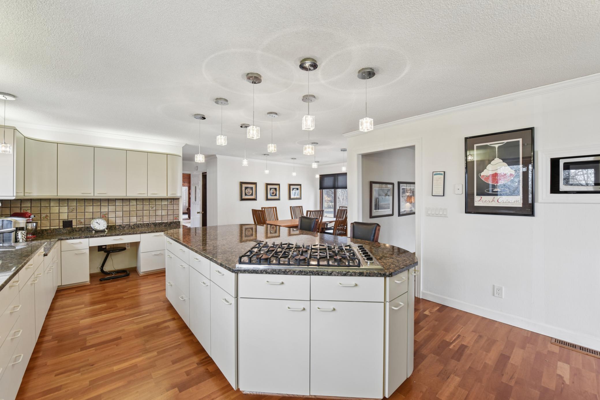 Kitchen view to Dining Room