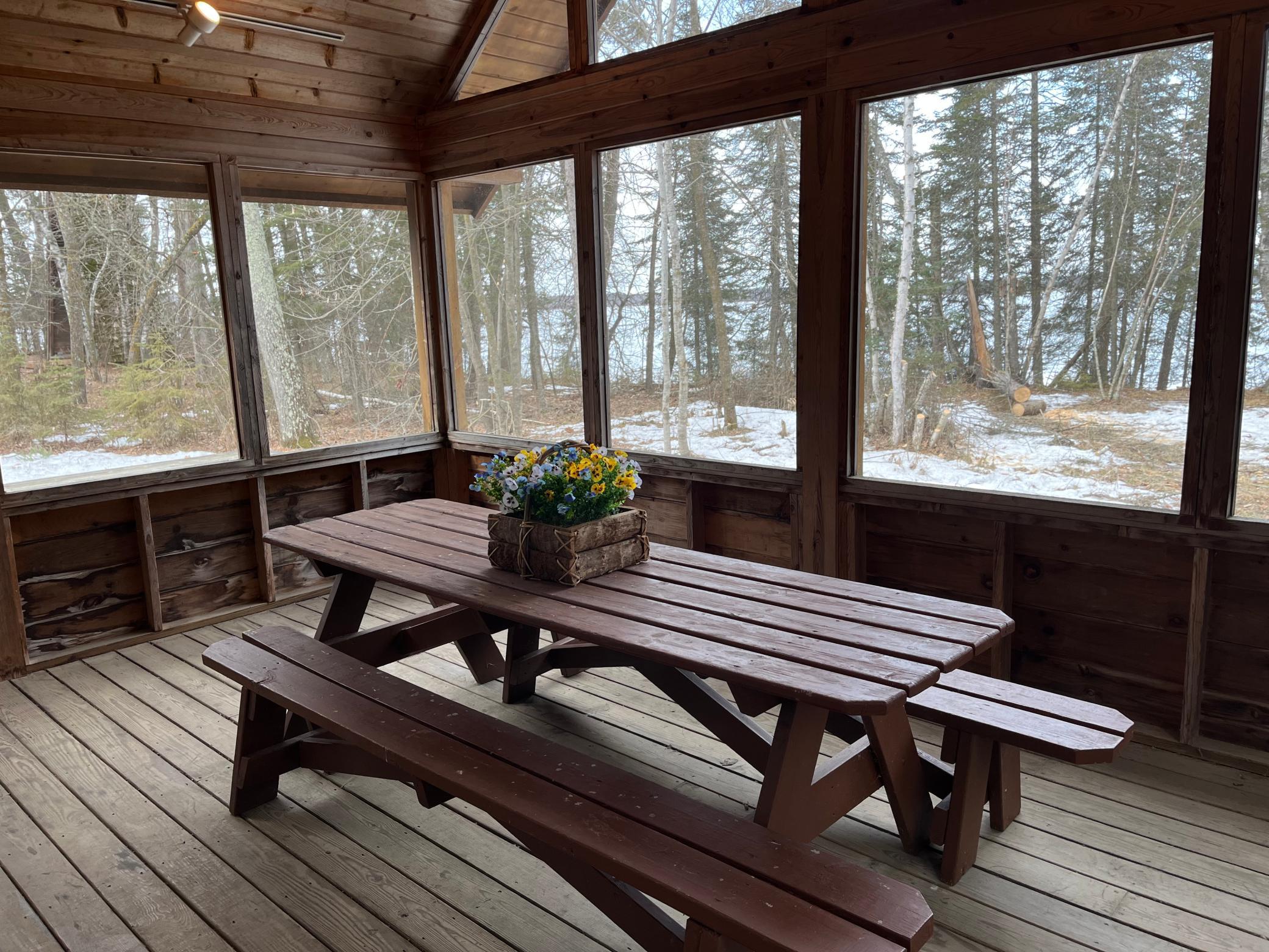 out door dining and relaxing space