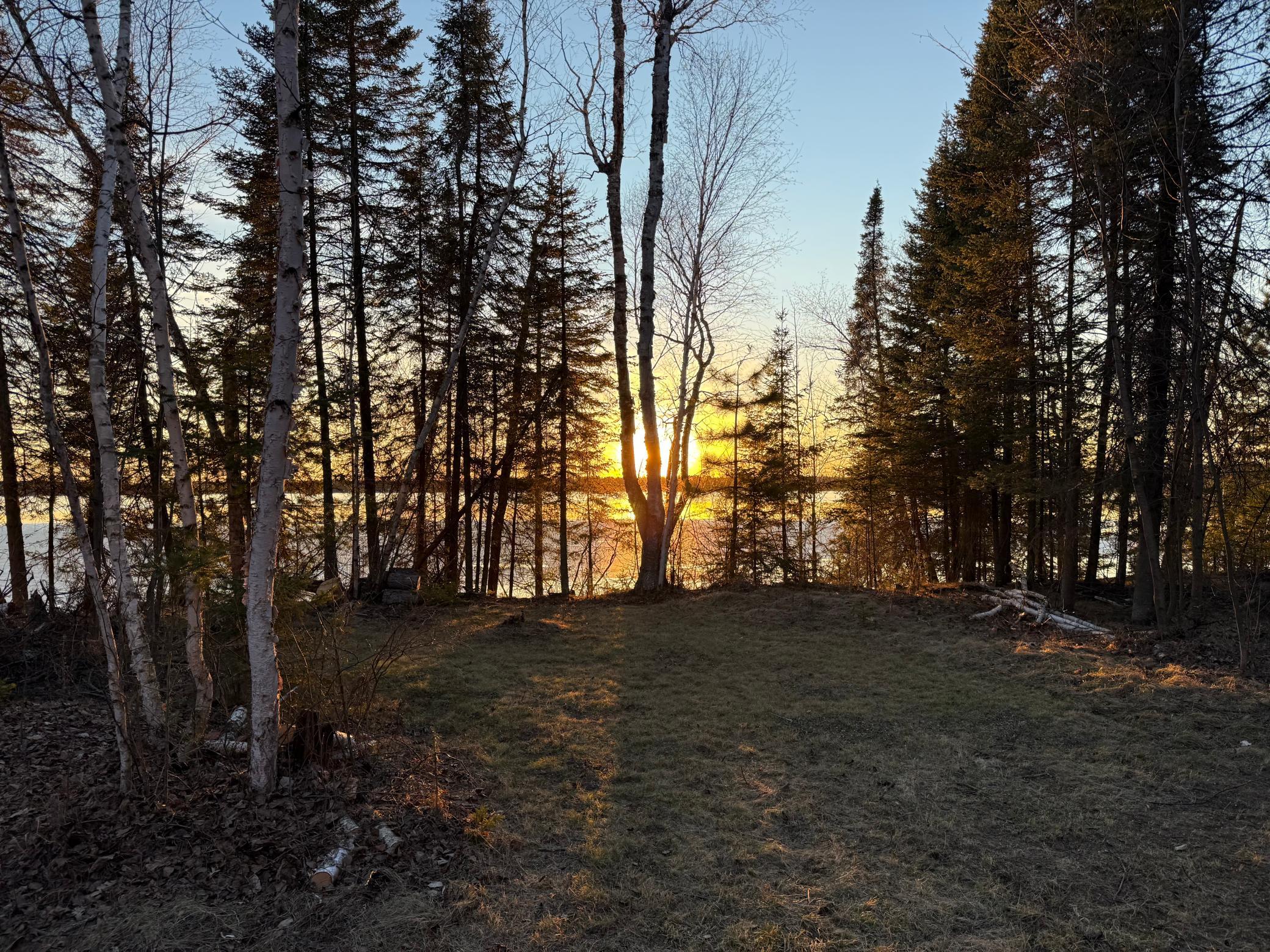 Sunsets over the lake!