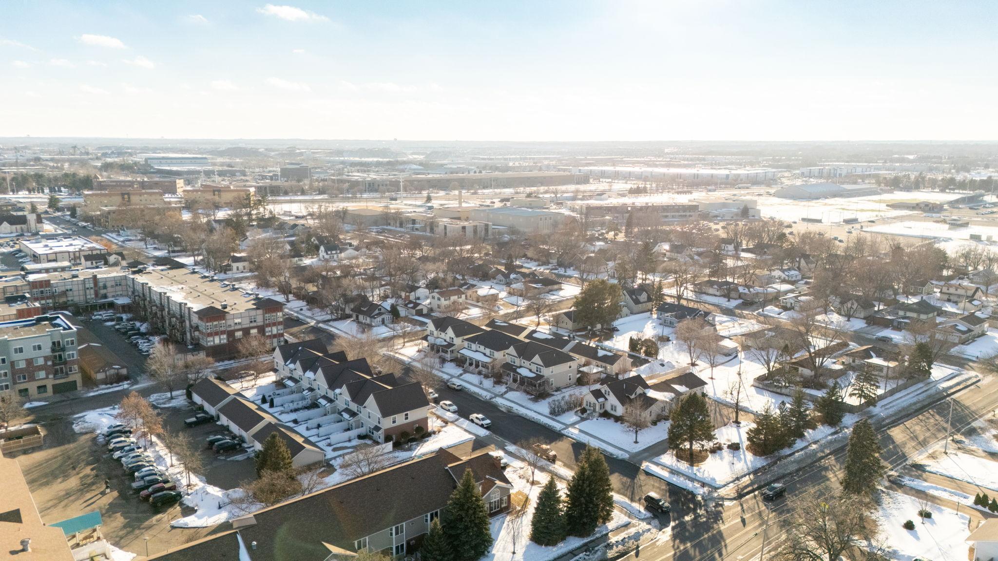 Community festivals, farmers market, yoga, and movie nights in the park.