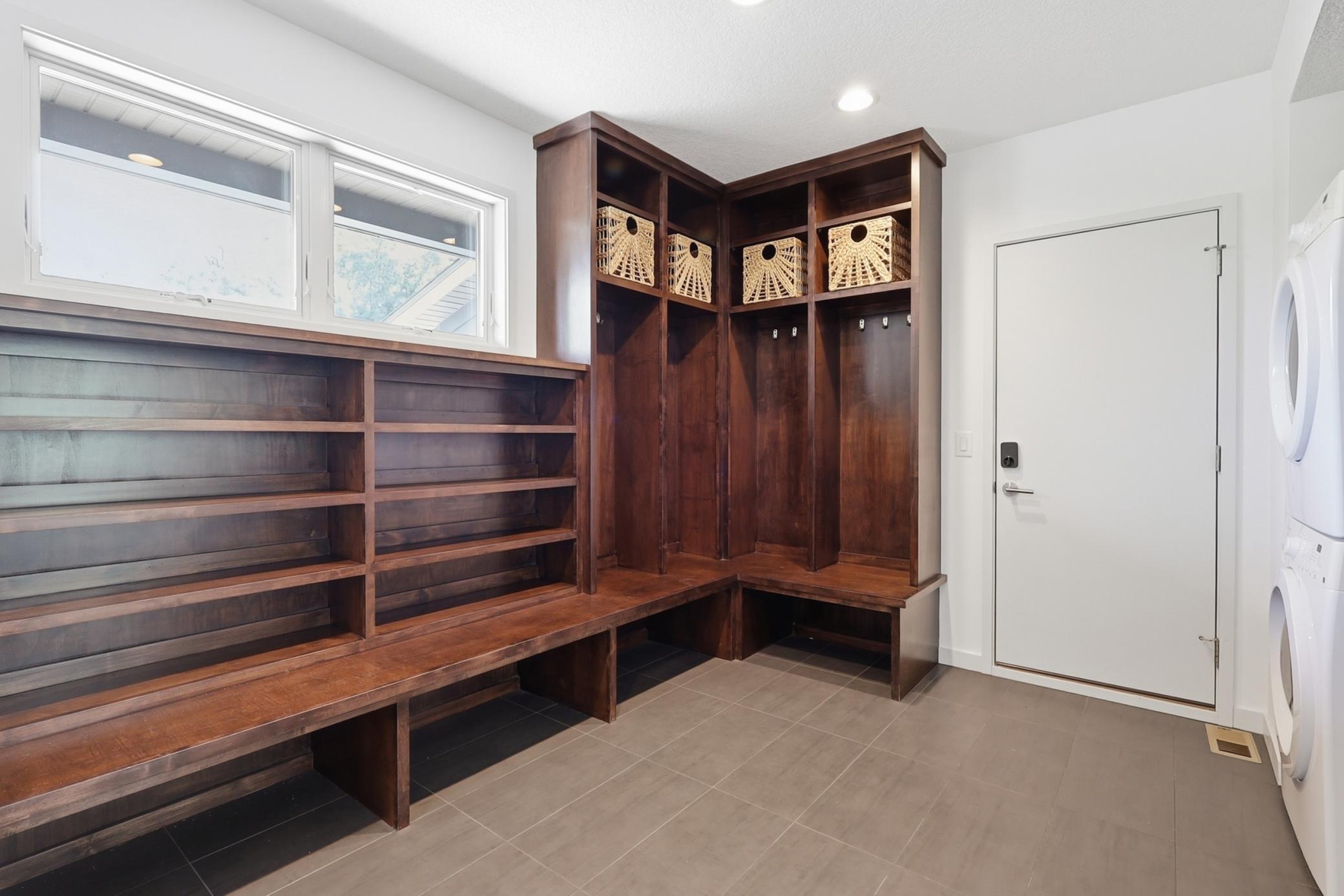 You haven’t seen a mud room...