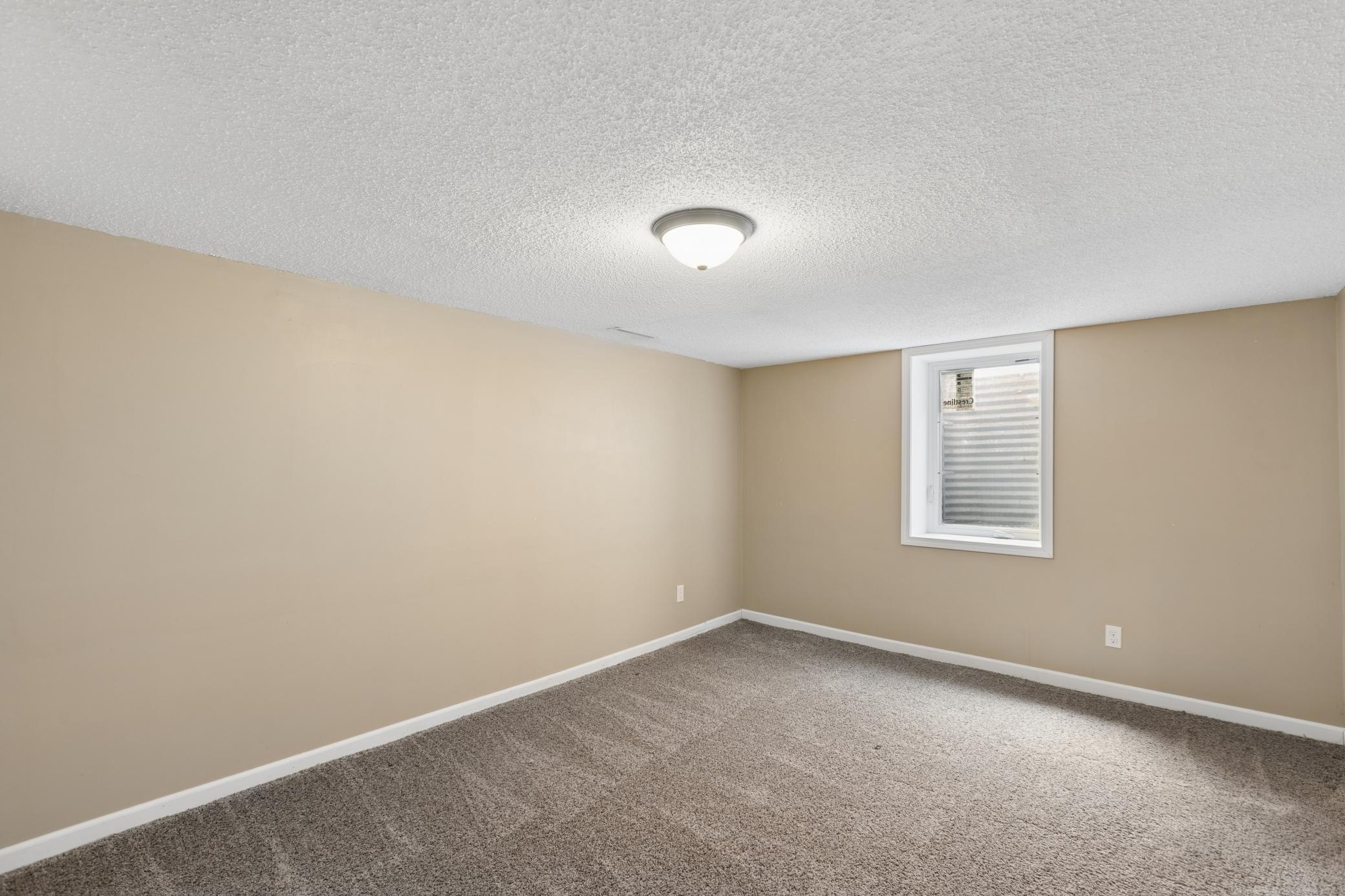Lower level bedroom