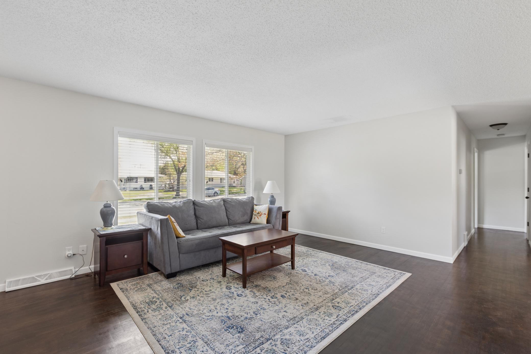 Beautiful hardwood floors