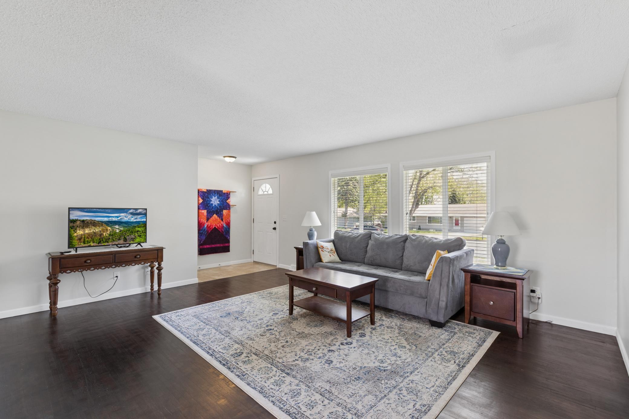 Sunny and bright living room