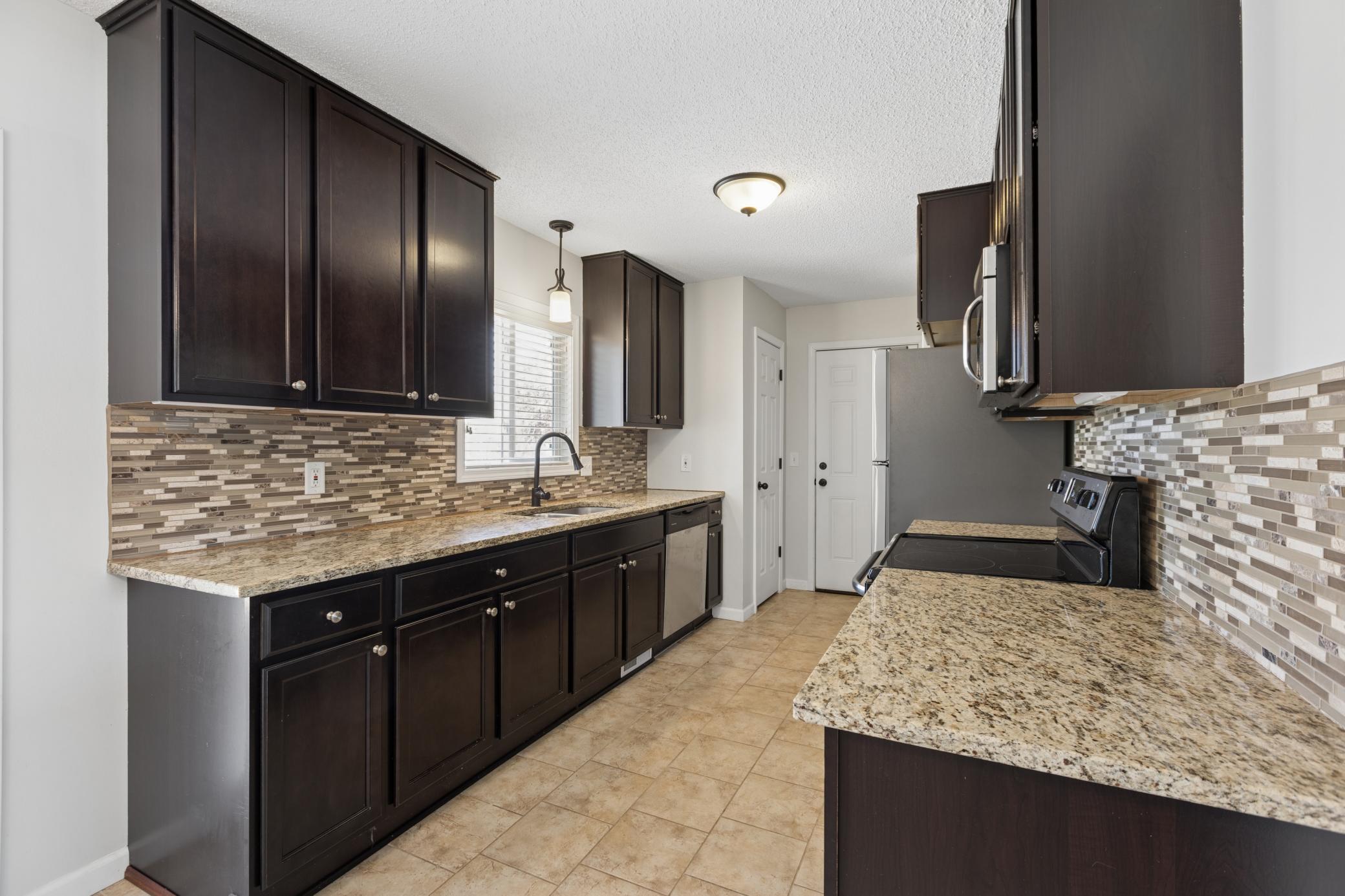 Spacious kitchen