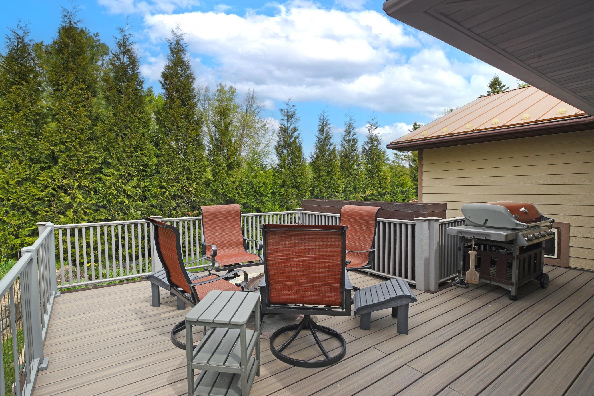 Composite Trex deck