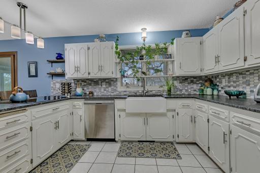 Tastefully updated and roomy kitchen!