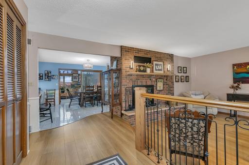 Living Room with Fireplace