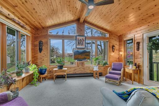 Amazing Sunroom with so much natural light!