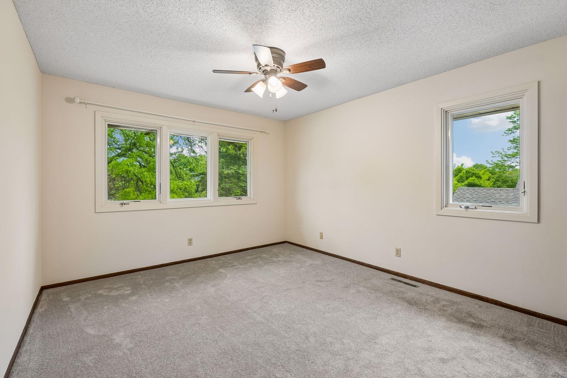 One of 4 Bedrooms on the upper level