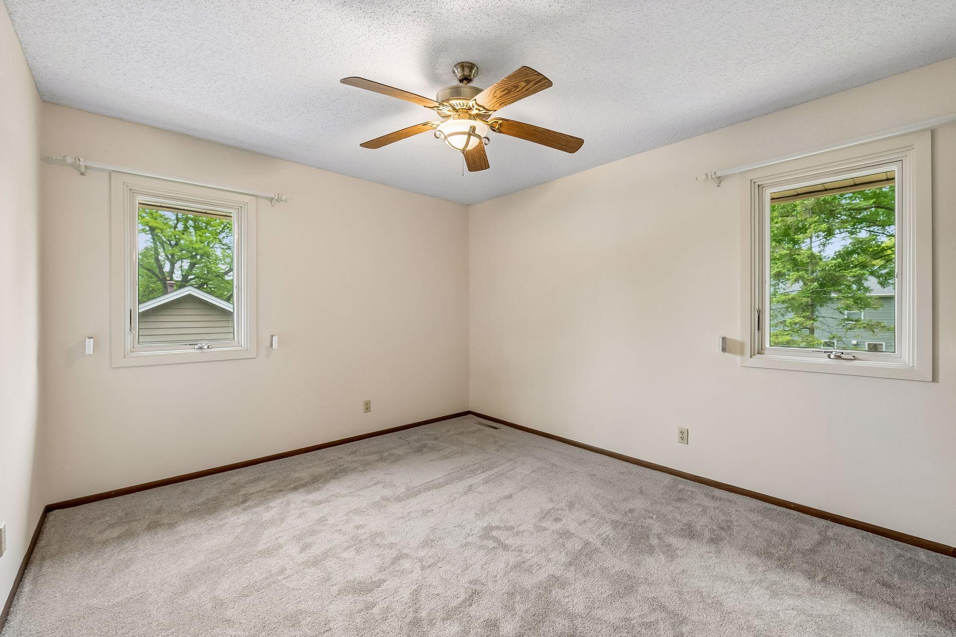One of 4 Bedrooms on the upper level