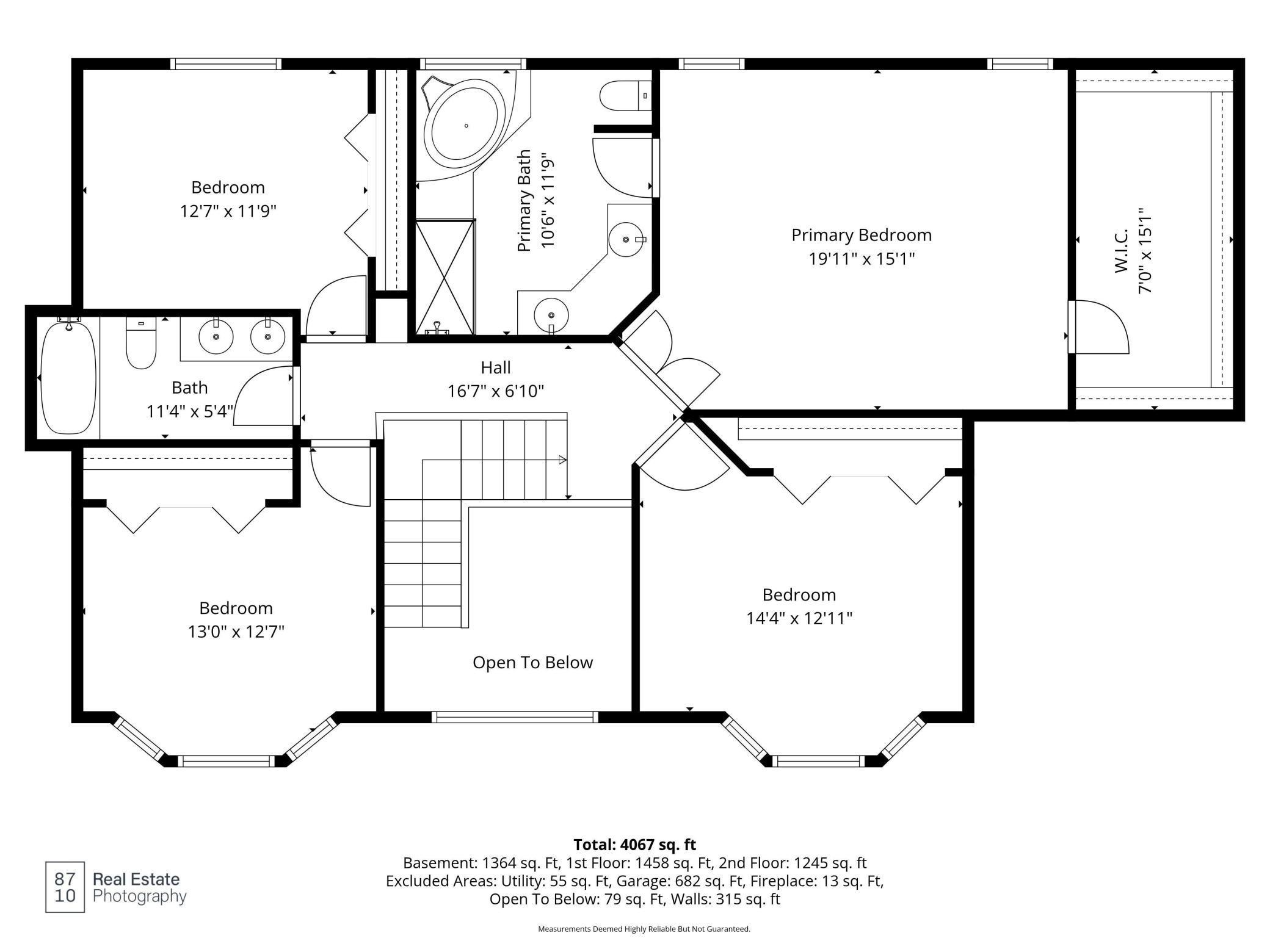 Floorplan Upper FL