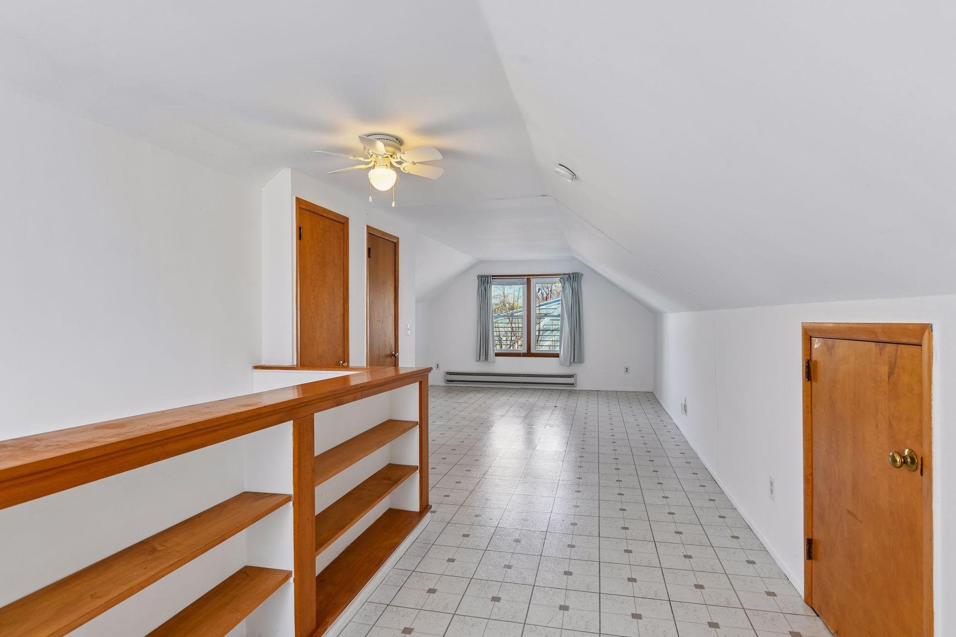 Spacious bedroom on the second floor