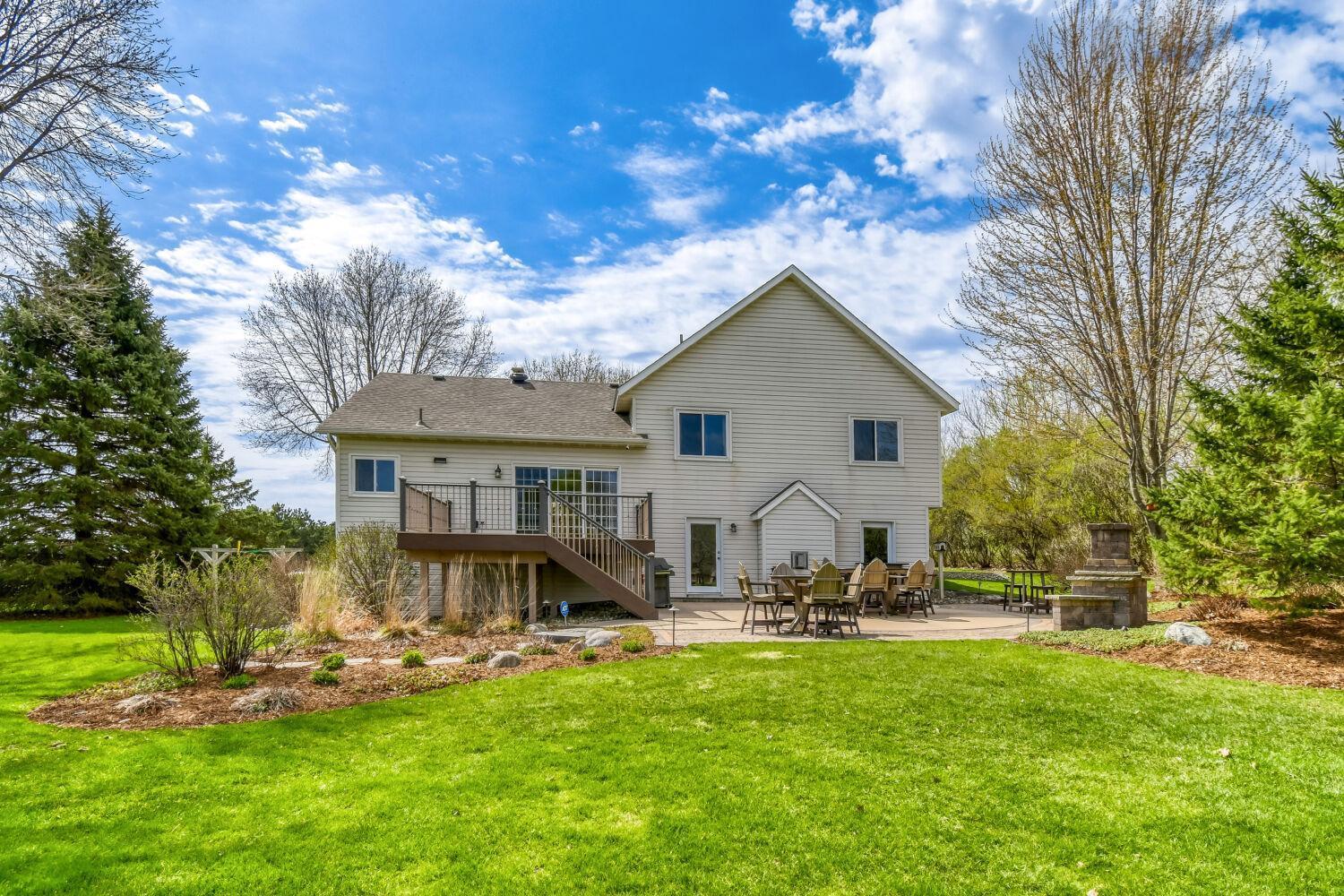 Full view of the back entertaining space