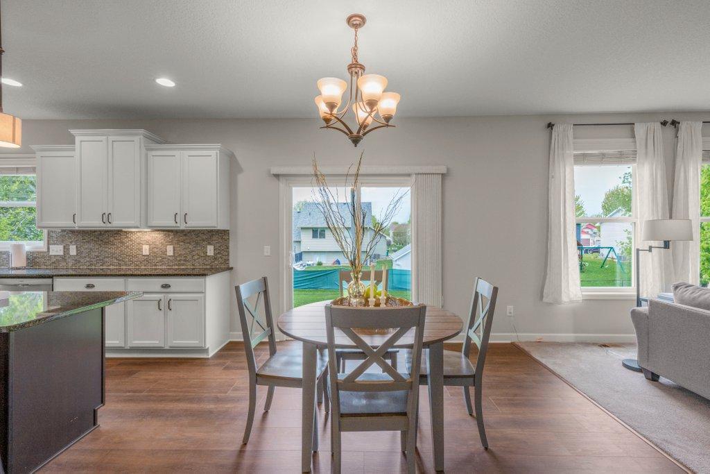Informal dining area